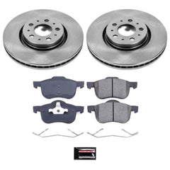 Power Stop KOE5193 Autospecialty - 1-Click Daily Driver Brake Kits (Front) for 1999-2009 Volvo S60 product image