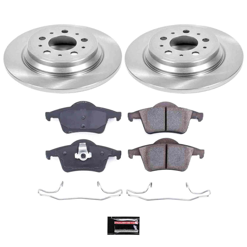 Power Stop KOE5194 Autospecialty - 1-Click Daily Driver Brake Kits (Rear) for 1999-2000 Volvo S70 product image