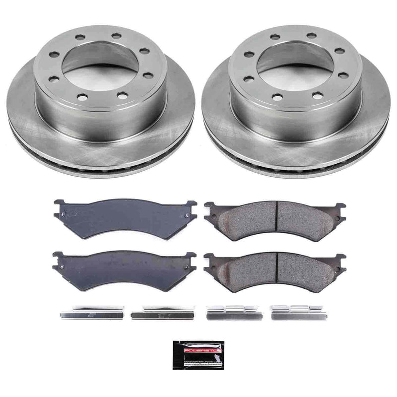 Power Stop KOE5203 Autospecialty - 1-Click Daily Driver Brake Kits (Rear) for 1999-2007 Ford E-150 product image
