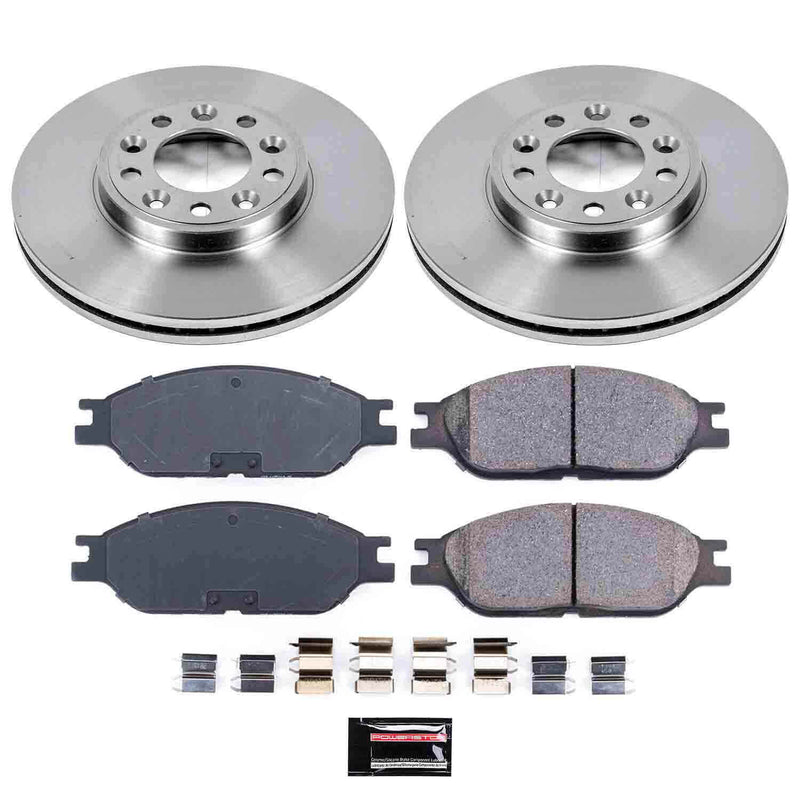 Power Stop KOE5205 Autospecialty - 1-Click Daily Driver Brake Kits (Front) for 1999-2003 Ford Windstar product image
