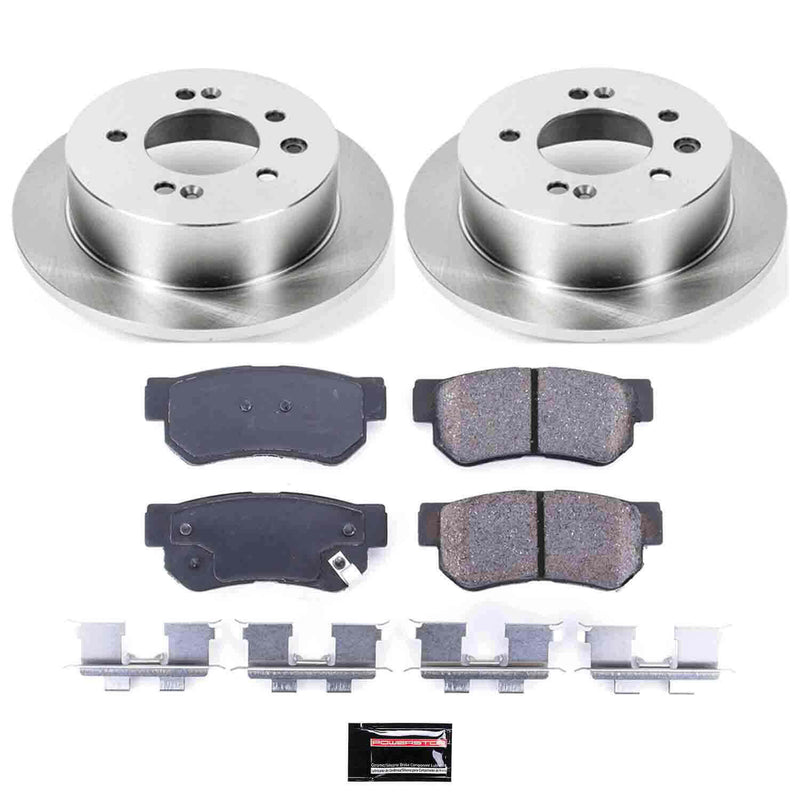 Power Stop KOE5210 Autospecialty - 1-Click Daily Driver Brake Kits (Rear) for 2007-2010 Hyundai Elantra product image