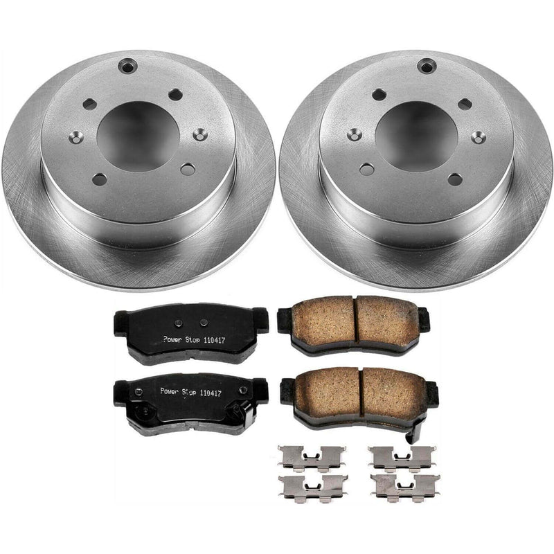 Power Stop KOE5212 Autospecialty 1-Click Daily Driver Rear Brake Kit for 1999-2006 Hyundai Sonata product image