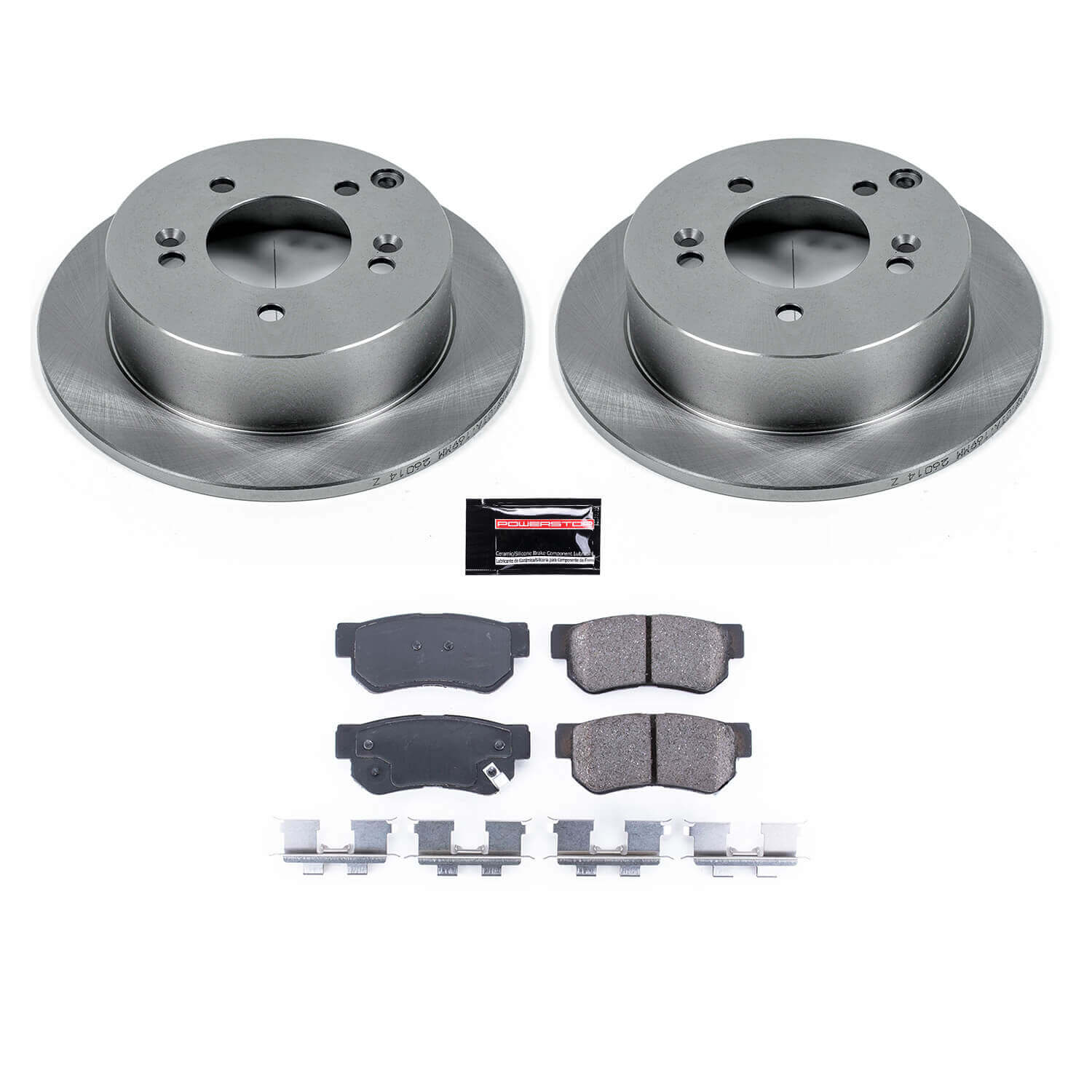 Power Stop KOE5214 Autospecialty - 1-Click Daily Driver Brake Kits (Rear) for 2001-2010 Hyundai Sonata product image