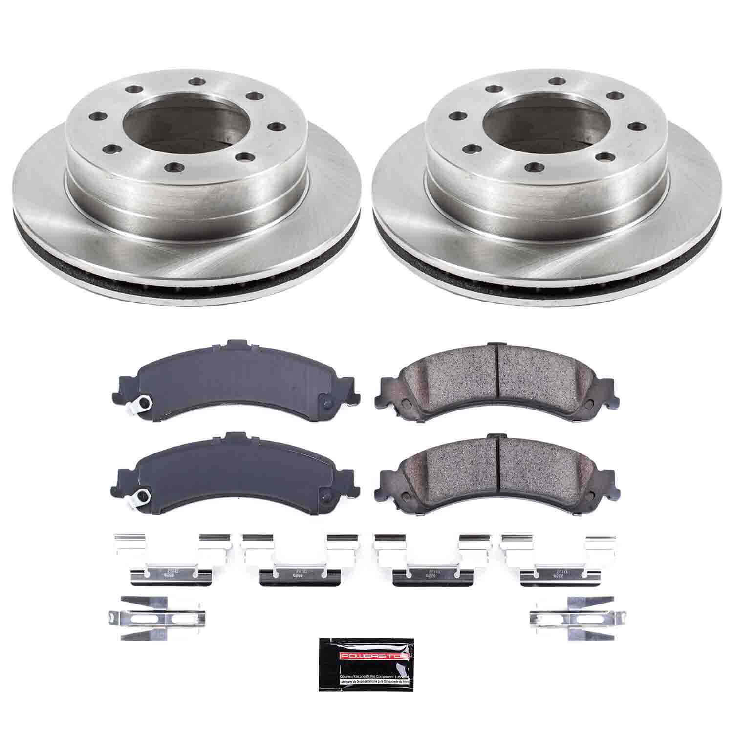 Power Stop KOE5225 Autospecialty - 1-Click Daily Driver Brake Kits (Rear) for 2005 Chevrolet Silverado 1500 HD product image