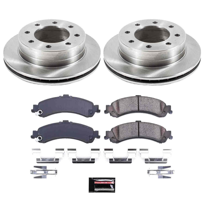 Power Stop KOE5225 Autospecialty - 1-Click Daily Driver Brake Kits (Rear) for 2005 Chevrolet Silverado 1500 HD product image