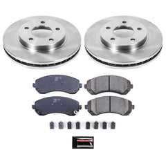 Power Stop KOE5233 Autospecialty - 1-Click Daily Driver Brake Kits (Front) for 2001-2007 Buick Rendezvous product image