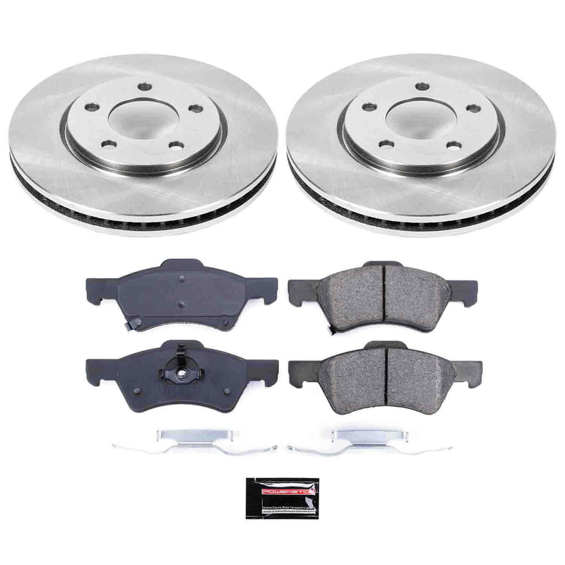 Power Stop KOE5247 Autospecialty - 1-Click Daily Driver Brake Kits (Front) for 2001-2007 Chrysler Town & Country product image