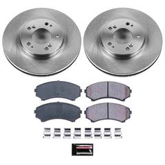 Power Stop KOE5258 Autospecialty - 1-Click Daily Driver Brake Kits (Front) for 2004-2011 Mitsubishi Endeavor product image