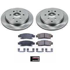 Power Stop KOE5262 Autospecialty - 1-Click Daily Driver Brake Kits (Rear) for 2007-2017 Buick Enclave product image
