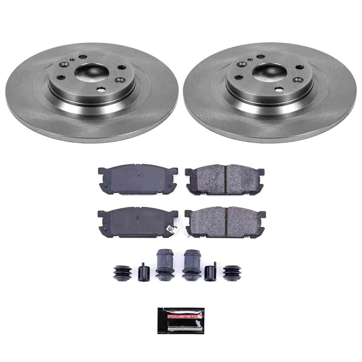 Power Stop KOE5267 Autospecialty - 1-Click Daily Driver Brake Kits (Rear) for 2001-2005 Mazda Miata / MX-5 product image