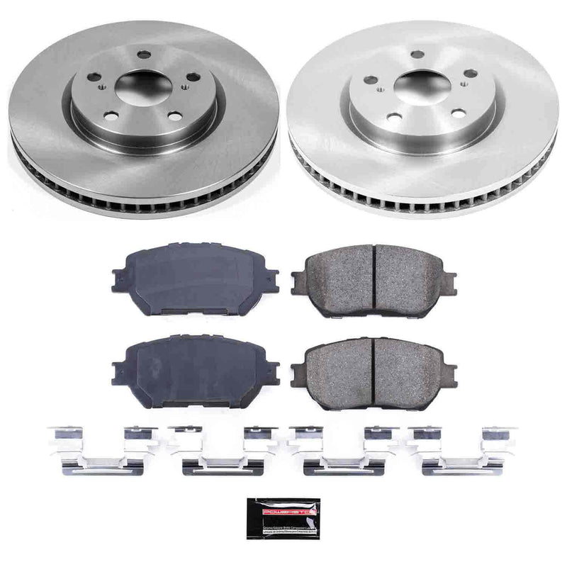 Power Stop KOE5272 Autospecialty - 1-Click Daily Driver Brake Kits (Front) for 2006-2015 Lexus GS300 product image