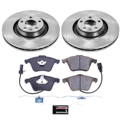 Power Stop KOE5277 Autospecialty - 1-Click Daily Driver Brake Kits (Front) for 2005-2011 Audi A6 product image