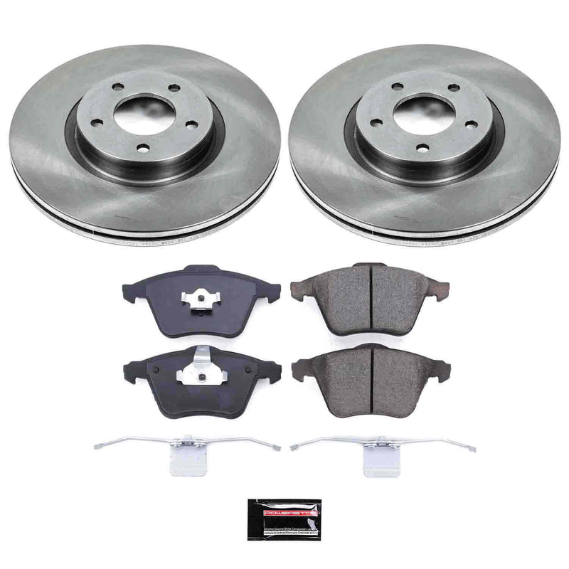 Power Stop KOE5279 Autospecialty - 1-Click Daily Driver Brake Kits (Front) for 2007-2013 Mazda 3 product image