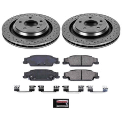 Power Stop KOE5289 Autospecialty - 1-Click Daily Driver Brake Kits (Rear) for 2005-2008 Pontiac Grand Prix product image
