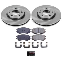 Power Stop KOE5291 Autospecialty - 1-Click Daily Driver Brake Kits (Front) for 2007-2010 Hyundai Elantra product image