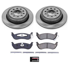 Power Stop KOE5293 Autospecialty - 1-Click Daily Driver Brake Kits (Rear) for 2003-2011 Lincoln Town Car product image