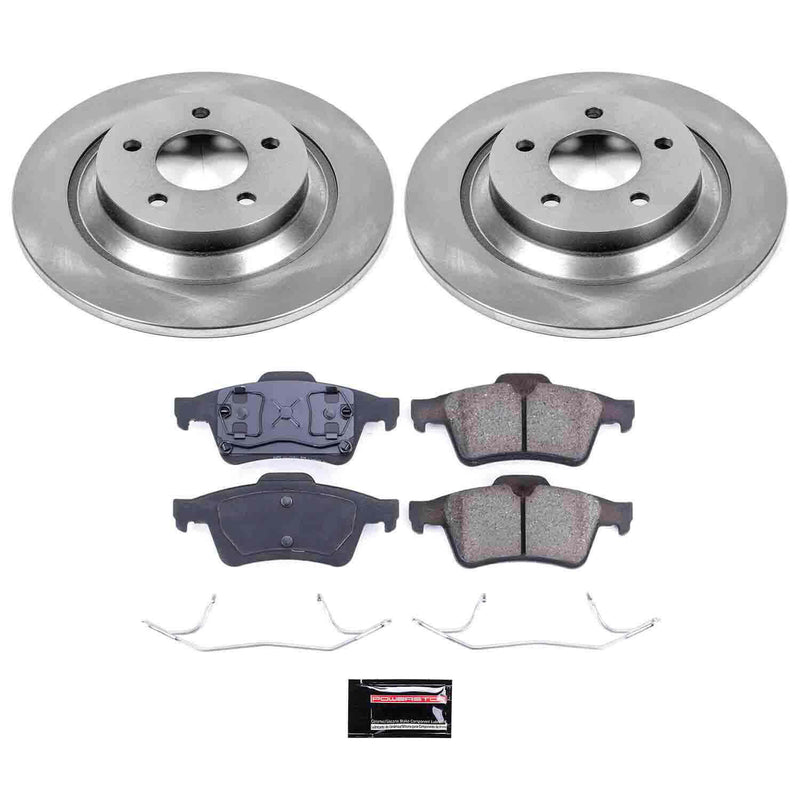 Power Stop KOE5310 Autospecialty - 1-Click Daily Driver Brake Kits (Rear) for 2006-2007 Mazda 5 product image