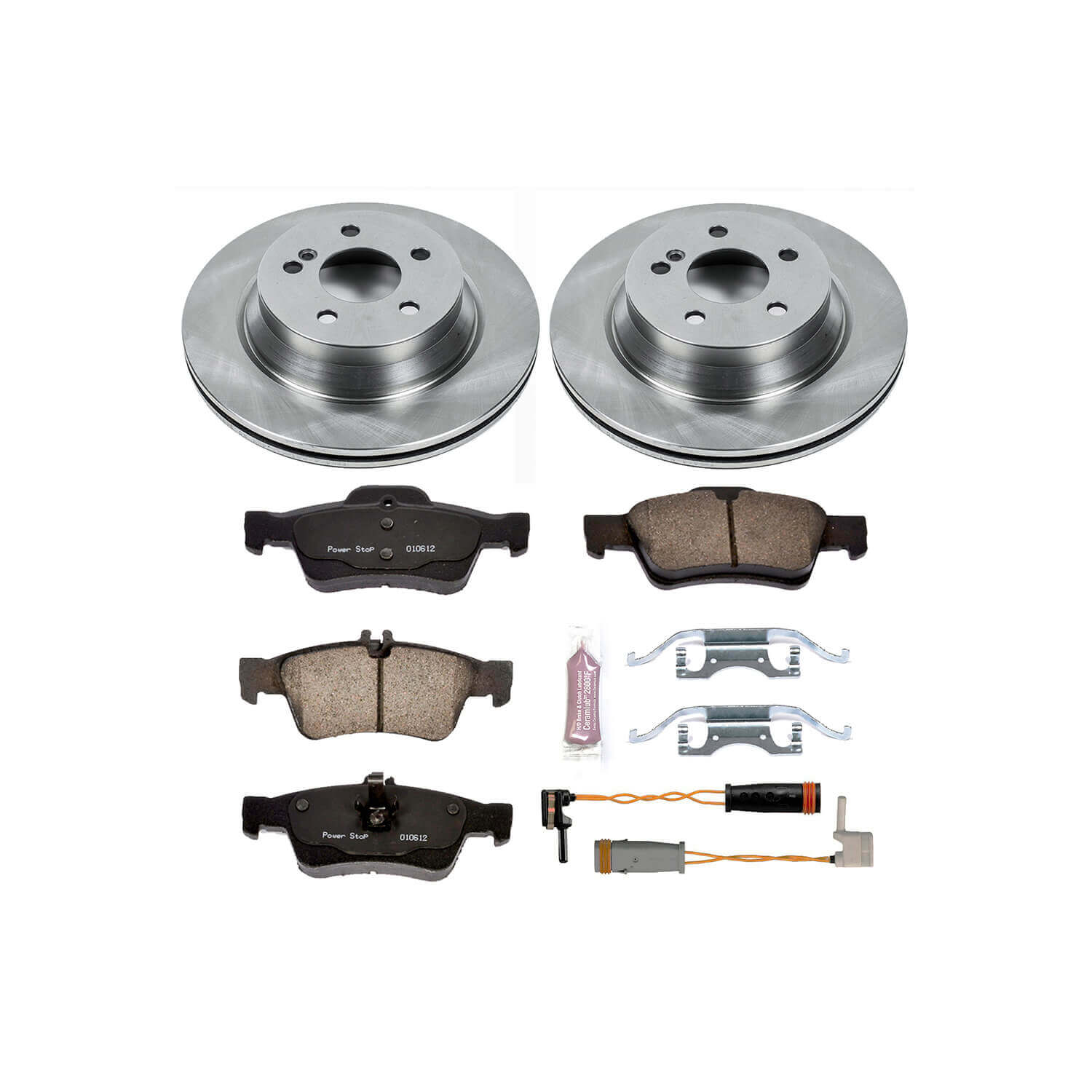 Power Stop KOE5323 Autospecialty - 1-Click Daily Driver Brake Kits (Rear) for 2006 Mercedes-Benz E-350 product image