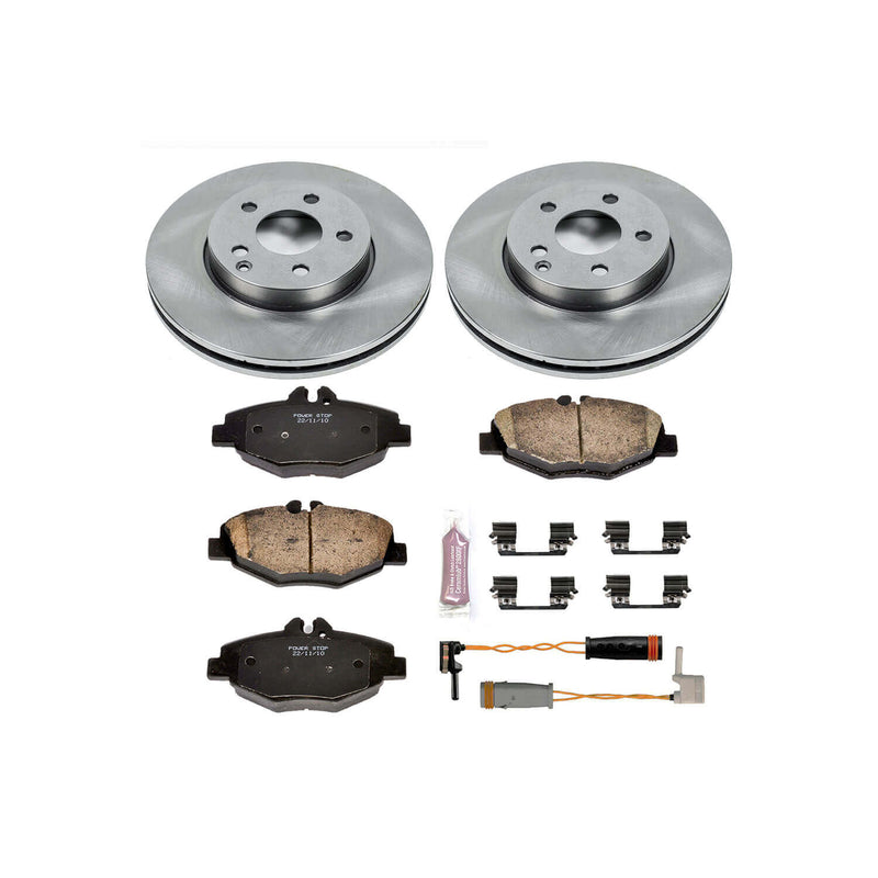 Power Stop KOE5325 Autospecialty - 1-Click Daily Driver Brake Kits (Front) for 2003-2009 Mercedes-Benz E-350 product image