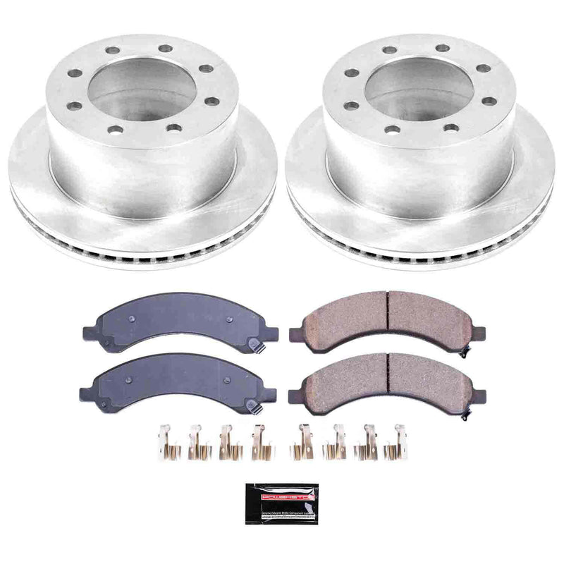 Power Stop KOE5328 Autospecialty - 1-Click Daily Driver Brake Kits (Rear) for 2003-2008 Chevrolet Express 3500 product image