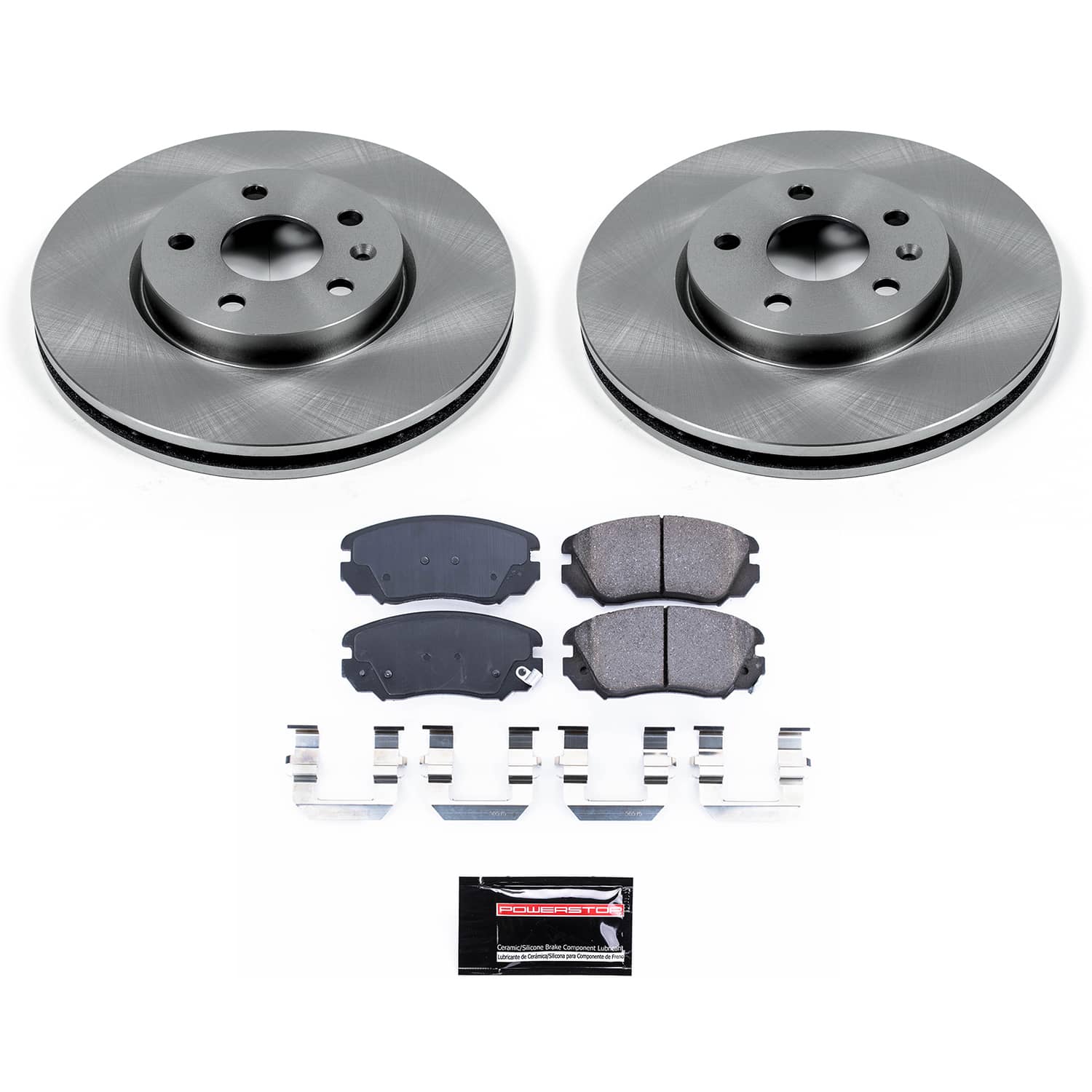 Power Stop KOE5334 Autospecialty - 1-Click Daily Driver Brake Kits (Front) for 2010-2020 Buick Allure product image