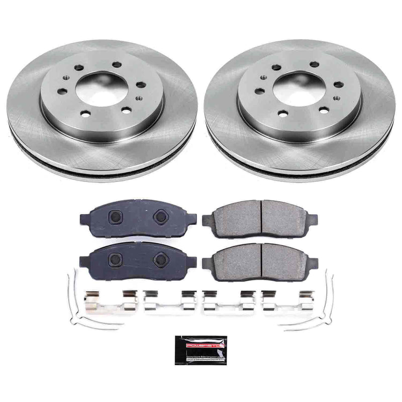 Power Stop KOE5336 Autospecialty - 1-Click Daily Driver Brake Kits (Front) for 2009 Ford F-150 product image