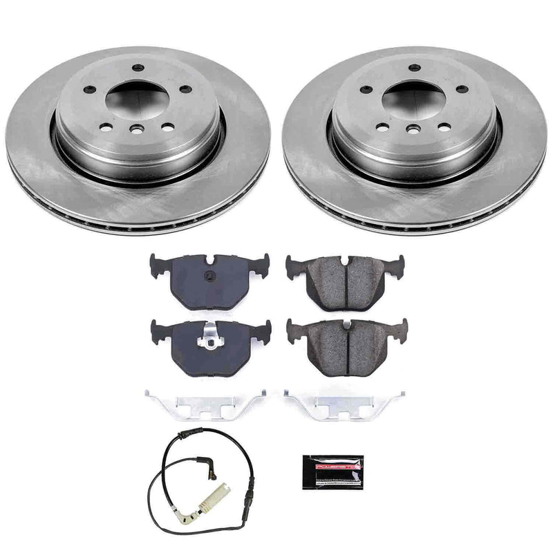 Power Stop KOE5361 Autospecialty - 1-Click Daily Driver Brake Kits (Rear) for 2004-2009 BMW 525I product image