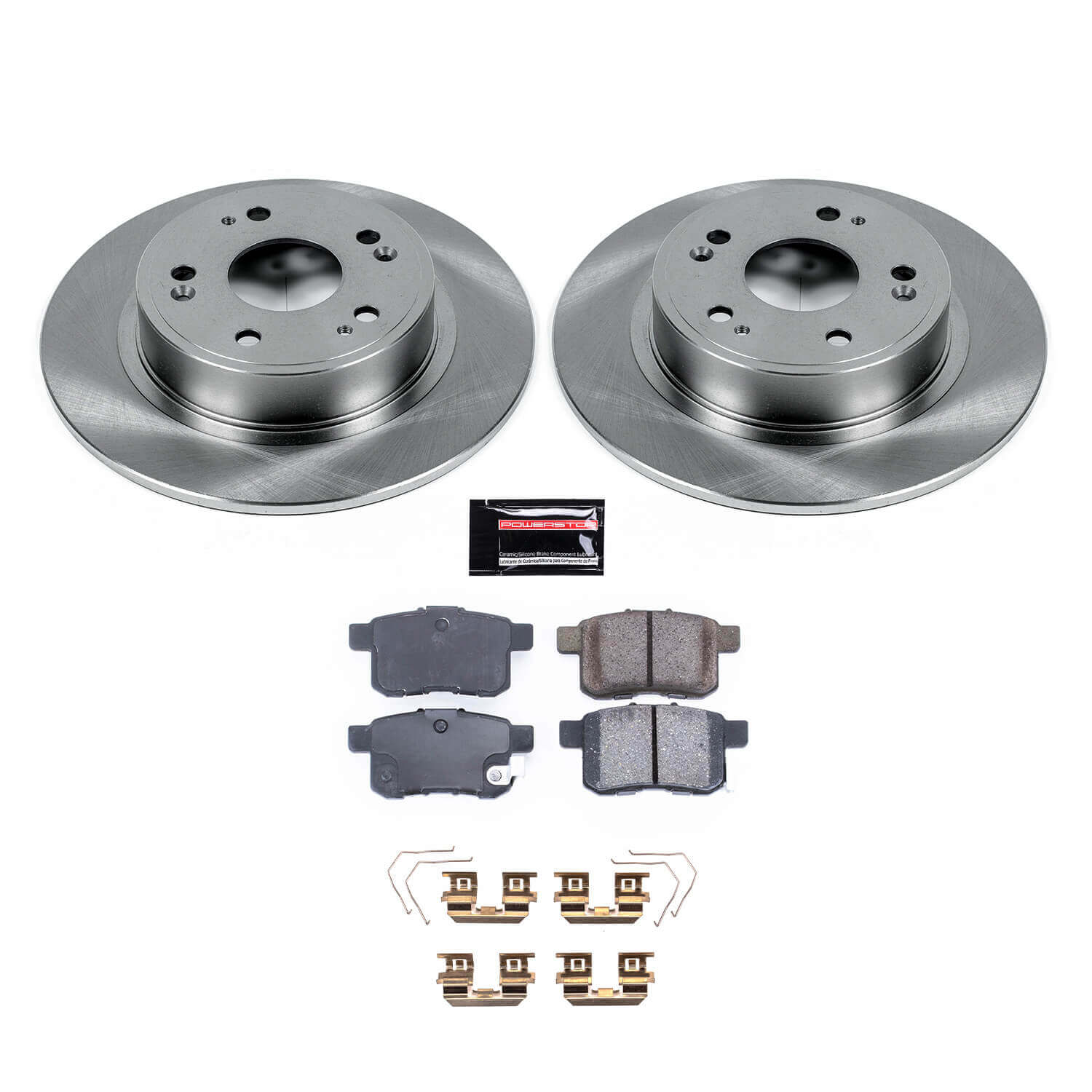 Power Stop KOE5368 Autospecialty - 1-Click Daily Driver Brake Kits (Rear) for 2011-2017 Acura Tsx product image