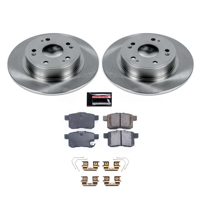 Power Stop KOE5368 Autospecialty - 1-Click Daily Driver Brake Kits (Rear) for 2011-2017 Acura Tsx product image