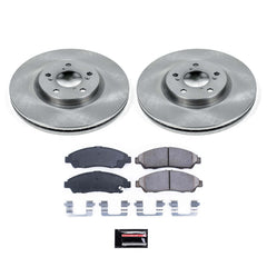Power Stop KOE5370 Autospecialty - 1-Click Daily Driver Brake Kits (Front) for 2007-2020 Acura MDX product image