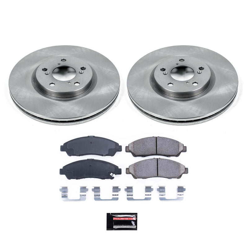 Power Stop KOE5370 Autospecialty - 1-Click Daily Driver Brake Kits (Front) for 2007-2020 Acura MDX product image