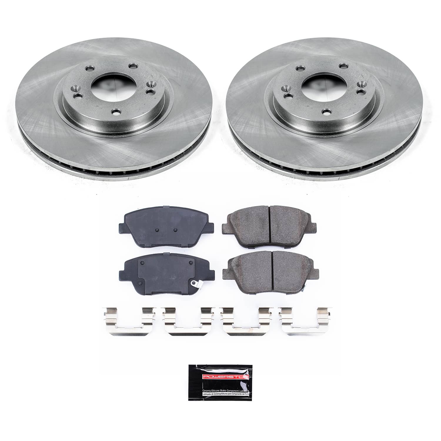 Power Stop KOE5377 Autospecialty - 1-Click Daily Driver Brake Kits (Front) for 2011-2016 Hyundai Sonata product image