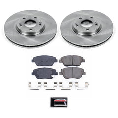 Power Stop KOE5377 Autospecialty - 1-Click Daily Driver Brake Kits (Front) for 2011-2016 Hyundai Sonata product image