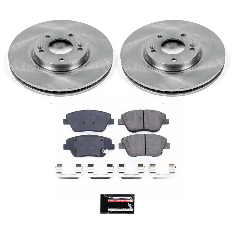 Power Stop KOE5377 Autospecialty - 1-Click Daily Driver Brake Kits (Front) for 2011-2016 Hyundai Sonata product image