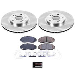 Power Stop KOE5392 Autospecialty - 1-Click Daily Driver Brake Kits (Front) for 2011-2014 Acura Tsx product image