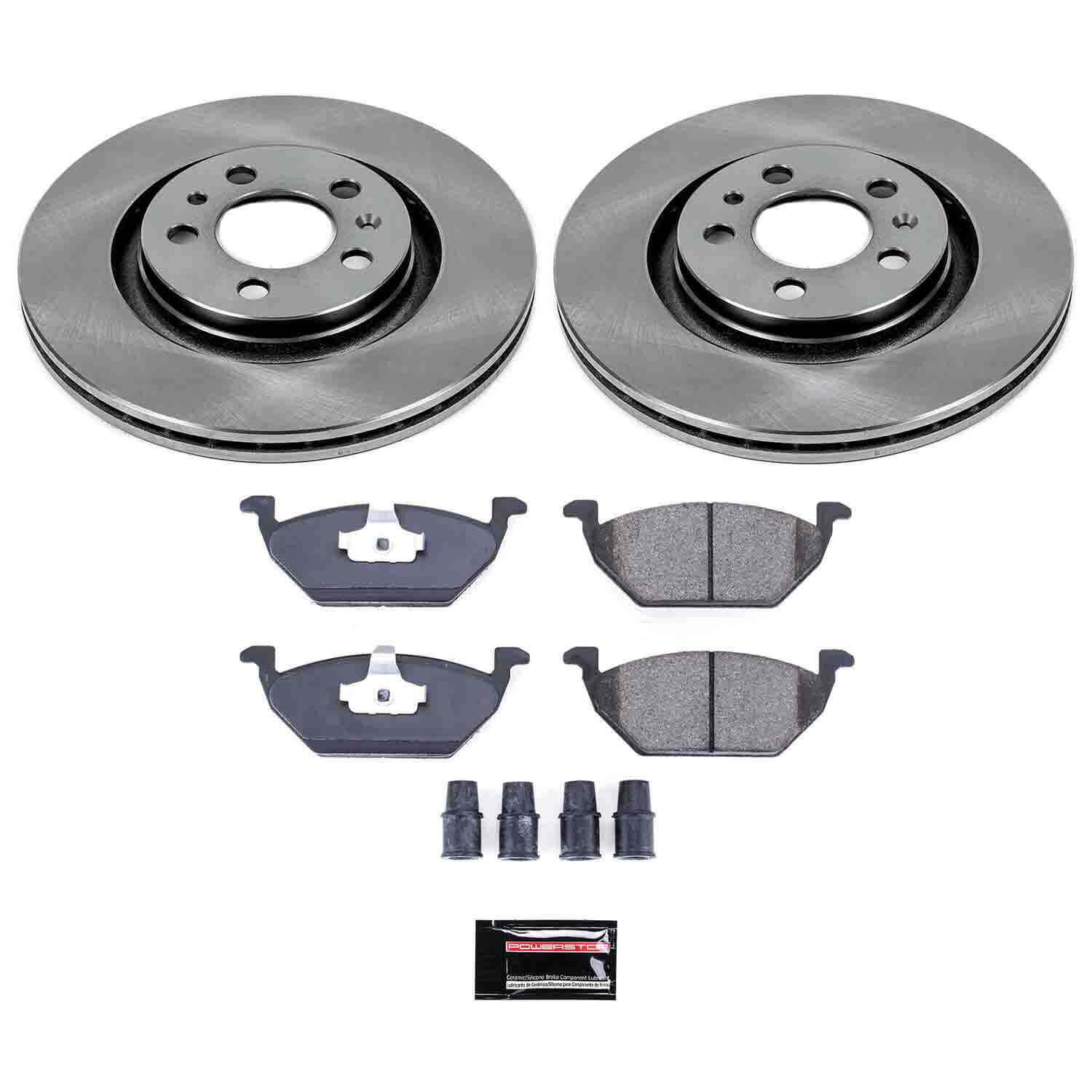 Power Stop KOE5401 Autospecialty - 1-Click Daily Driver Brake Kits (Front) for 1998-1999 Volkswagen Beetle product image