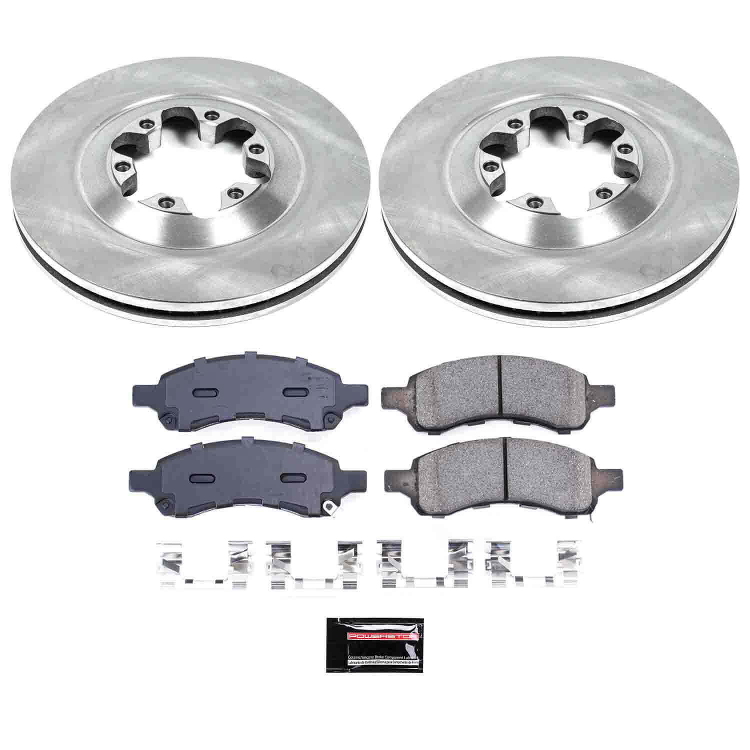 Power Stop KOE5405 Autospecialty - 1-Click Daily Driver Brake Kits (Front) for 2009-2012 Chevrolet Colorado product image