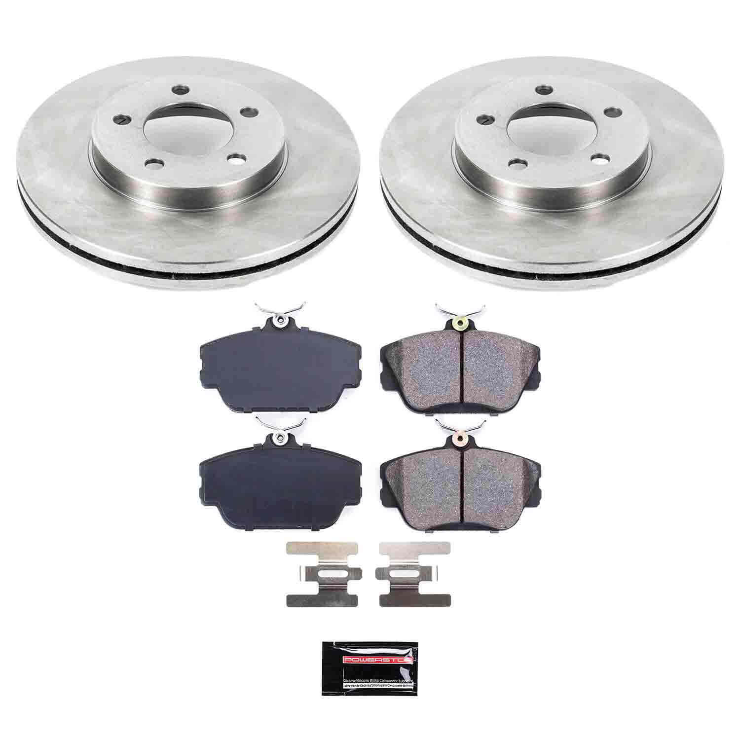 Power Stop KOE5406 Autospecialty - 1-Click Daily Driver Brake Kits (Front) for 1995 Ford Taurus product image