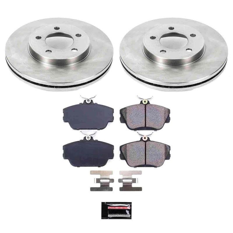 Power Stop KOE5406 Autospecialty - 1-Click Daily Driver Brake Kits (Front) for 1995 Ford Taurus product image
