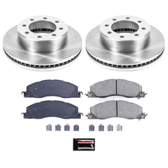 Power Stop KOE5411 Autospecialty - 1-Click Daily Driver Brake Kits (Front) for 2009-2018 Dodge Ram 1500 product image