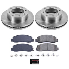 Power Stop KOE5412 Autospecialty - 1-Click Daily Driver Brake Kits (Front) for 2009-2011 Ford F-250 Super Duty product image