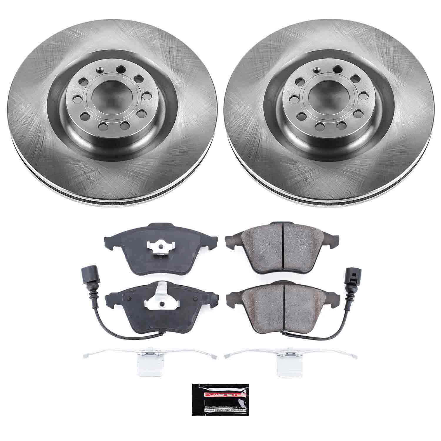 Power Stop KOE5425 Autospecialty - 1-Click Daily Driver Brake Kits (Front) for 2006-2013 Volkswagen Cc product image