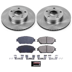 Power Stop KOE5431 Autospecialty - 1-Click Daily Driver Brake Kits (Front) for 2005-2015 Toyota Tacoma product image