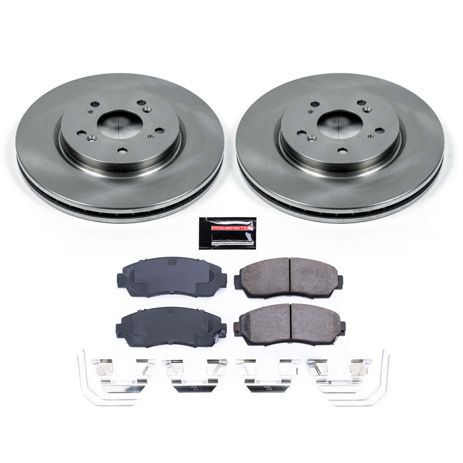 Power Stop KOE5432 Autospecialty - 1-Click Daily Driver Brake Kits (Front) for 2011-2016 Honda Accord Crosstour product image