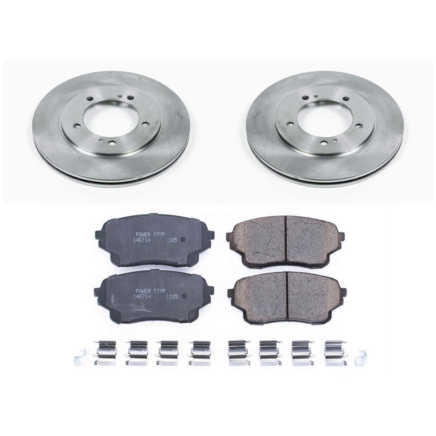 Power Stop KOE5437 Autospecialty - 1-Click Daily Driver Brake Kits (Front) for 2004-2006 Suzuki XL-7 product image