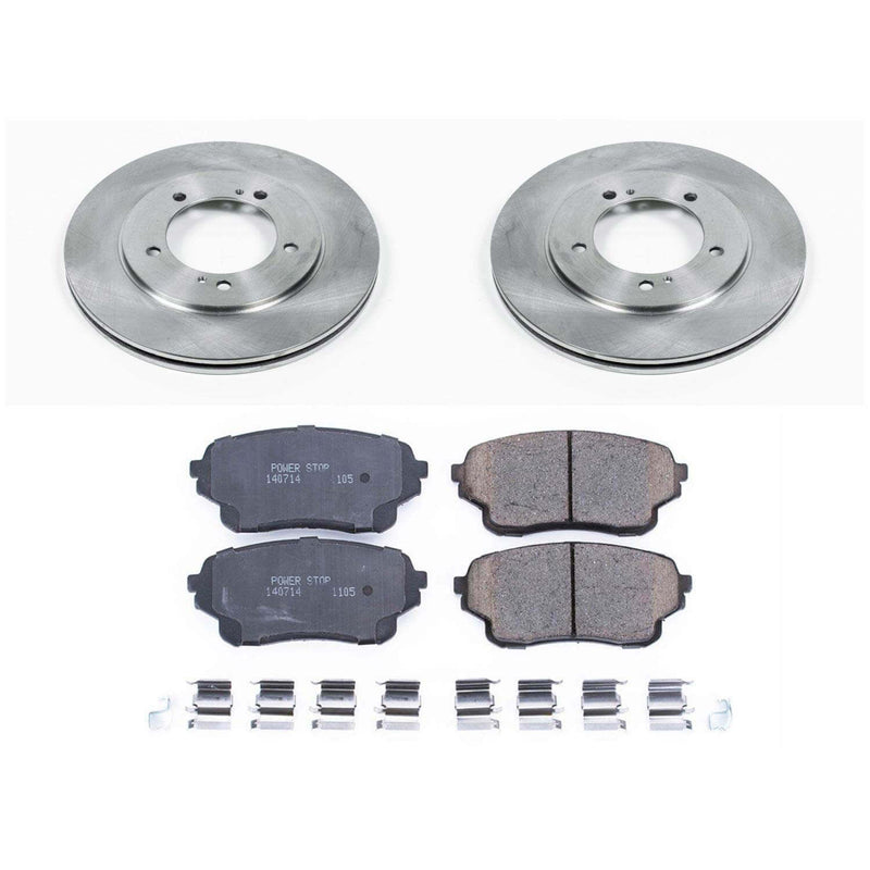 Power Stop KOE5437 Autospecialty - 1-Click Daily Driver Brake Kits (Front) for 2004-2006 Suzuki XL-7 product image