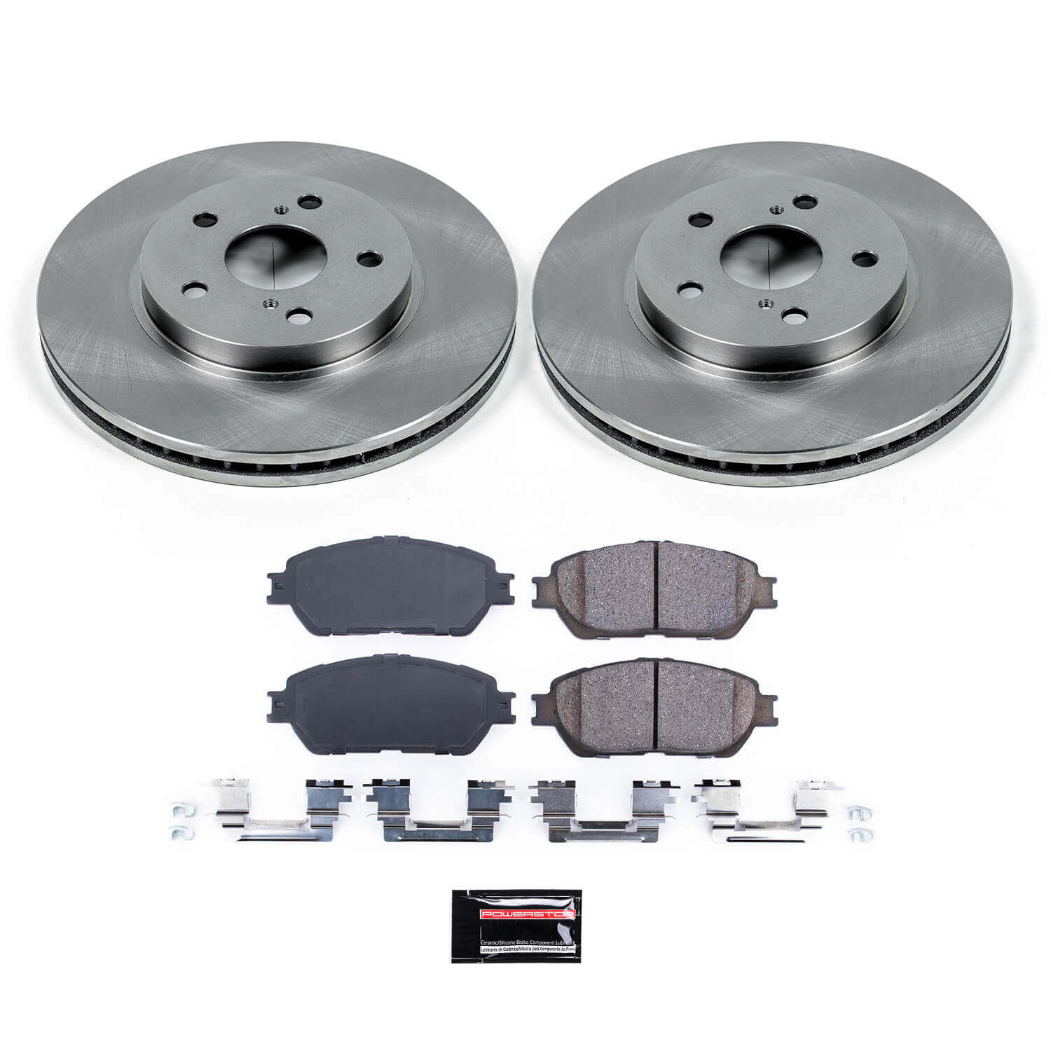 Power Stop KOE5438 Autospecialty - 1-Click Daily Driver Brake Kits (Front) for 2004-2010 Toyota Avalon product image