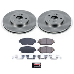 Power Stop KOE5438 Autospecialty - 1-Click Daily Driver Brake Kits (Front) for 2004-2010 Toyota Avalon product image