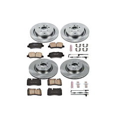 Power Stop KOE5443 Autospecialty - 1-Click Daily Driver Brake Kits (Front And Rear) for 2006-2009 Land Rover Range Rover Sport product image