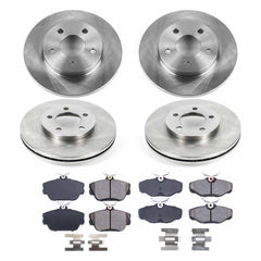 Power Stop KOE5447 Autospecialty - 1-Click Daily Driver Brake Kits (Front And Rear) for 1995 Ford Taurus product image